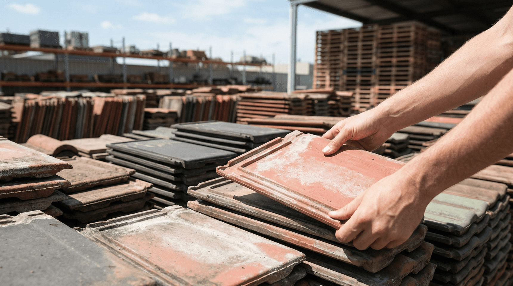 Roof Tile Colour Fading