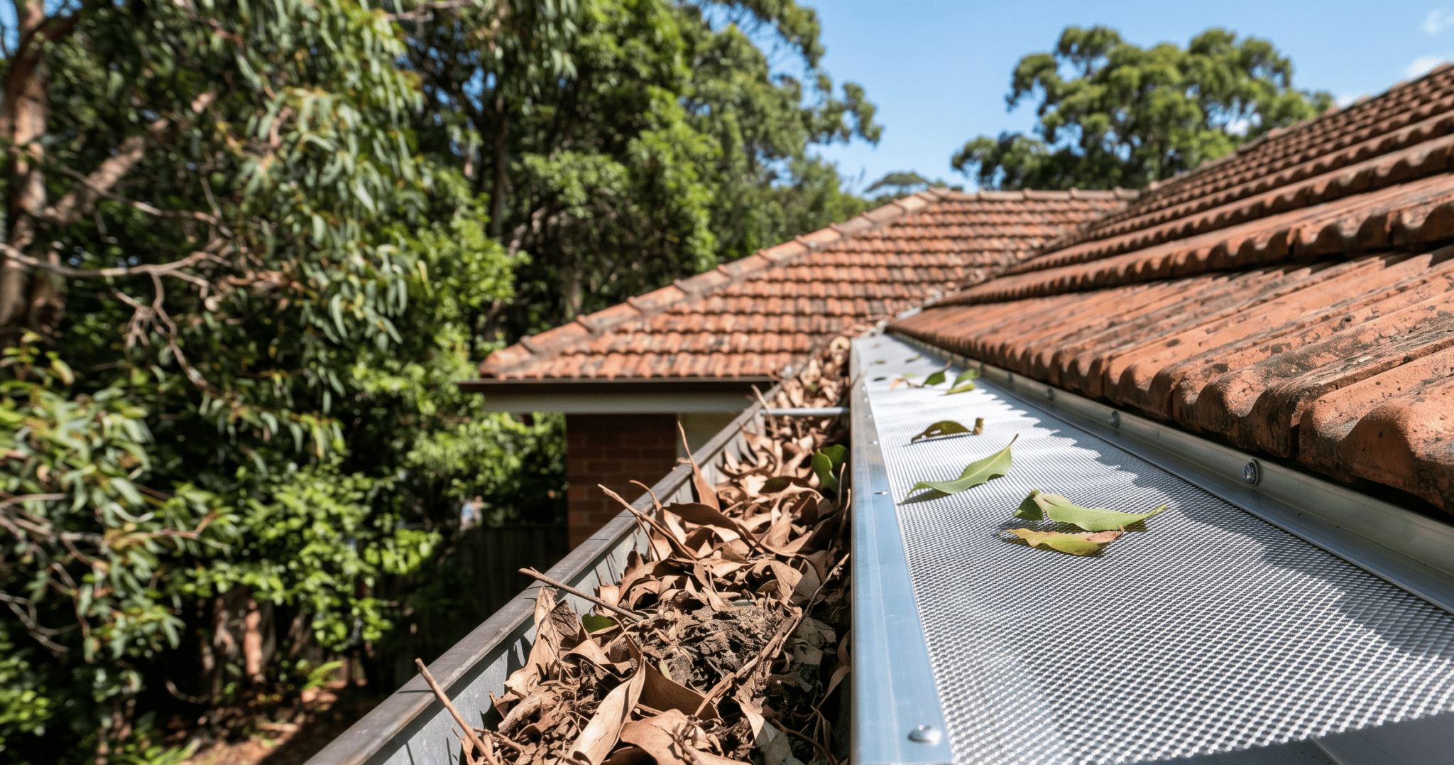 Gutter Guard vs No Gutter Guard Gutter Guard vs No Gutter Guard