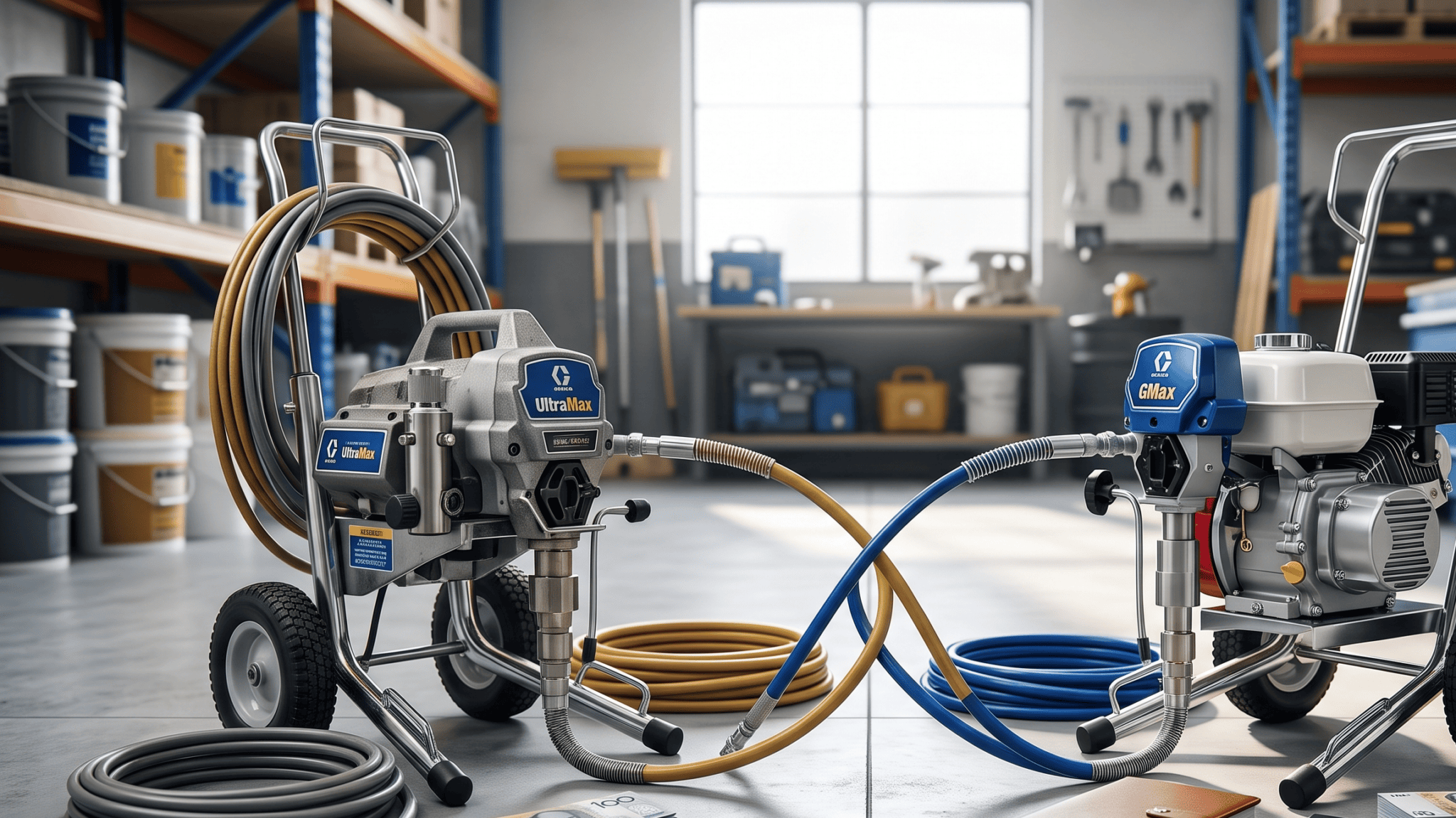 Hiring vs Buying an Airless Sprayer Hiring vs Buying an Airless Sprayer